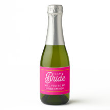 Wirst du meine Brautjungfer sein Mini-Sekt-Etikett