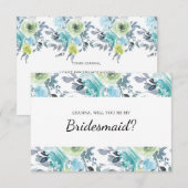 Wirst du meine Bridesmaid sein? (Vorne/Hinten)