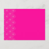 Wirst du meine Trauzeugin sein? Einladungspostkarte (Rückseite)