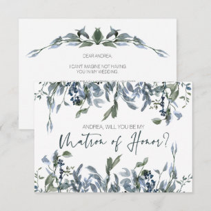Wirst du meine Trauzeugin sein, Sage Silver Green
