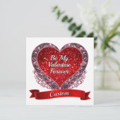 Wirst du mich heiraten? #3 Karte (Stehend Vorderseite)