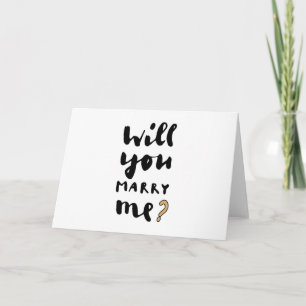 Wirst du mich heiraten karte