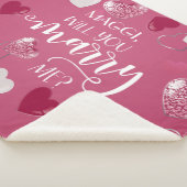 Wirst du mich heiraten Skript & Custom Sherpadecke (3/4)