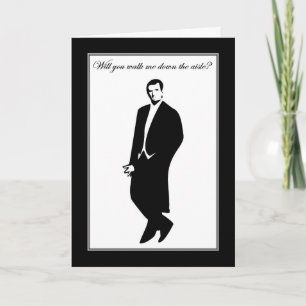 Wirst du mich zum Altar führen? Hochzeitskirche Einladung