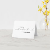 Wirst du mir die Aisle-Hochzeitskarte runterlaufen Karte (Gelbe Blume)