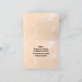 Wirst du mir einen sephischen Vater der Braut gebe Einladung (Innenseite)