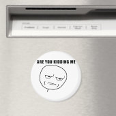 Wirst du mir Rage Face Meme entführen? Magnet (In Situ (Geschirrspüler))