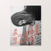 Wirst du mit mir nach Prom gehen? Benutzerdefinier Puzzle (Vertikal)