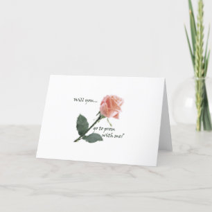 Wirst du mit mir Prom fahren? Karte