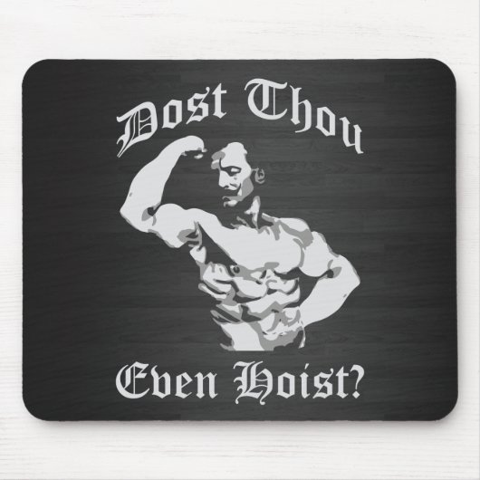 Wirst du überhaupt empfangen? Eugen Sandow - Bodyb Mousepad (Vorne)