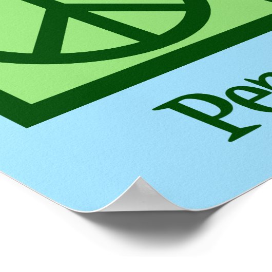 Wirtschaft der friedlichen Liebe Poster (Ecke)