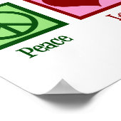 Wirtschaft der friedlichen Liebe Poster (Ecke)