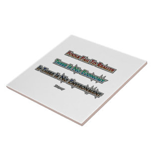 Wirtschaft gegen Umwelt Fliese