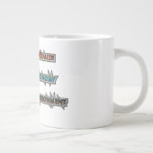 Wirtschaft gegen Umwelt Jumbo-Tasse (Rechts)