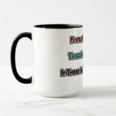 Wirtschaft gegen Umwelt Tasse (Links)