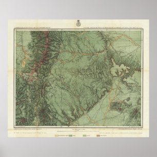 Wirtschaftliche Eigenschaften von Colorado und von Poster