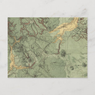 Wirtschaftliche Merkmale von Colorado Postkarte