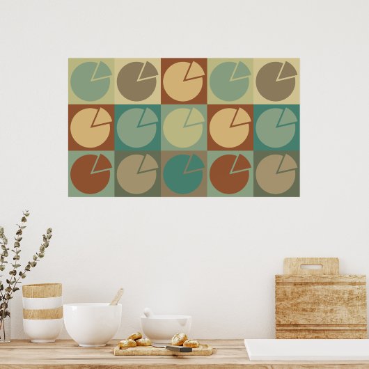 Wirtschaftliche Pop Kunst Poster (Küche)