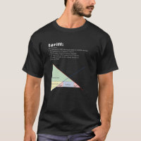 Wirtschaftliches Zolltarifschema T Shirt