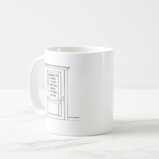 Wirtschafts-Cartoon 3781 Kaffeetasse (Vorderseite Links)