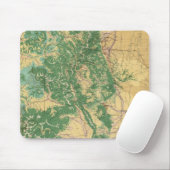 Wirtschaftskarte von Colorado Mousepad (Mit Mouse)