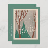 Wirtschaftslandschaft, Umwelturlaub Postkarte (Vorne/Hinten)