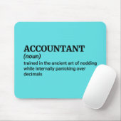 Wirtschaftsprüfer am Arbeitsplatz - Behalt es lust Mousepad (Mit Mouse)