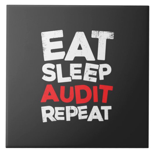 Wirtschaftsprüfer aß Sleep Audit Fliese (Vorderseite)