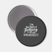 Wirtschaftsprüfer bei der Beurteilung Ihrer Tabell Magnet (Vorderseite/Rückseite)