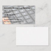 Wirtschaftsprüfer Berufliche CPA-Visitenkarten Visitenkarte (Vorne/Hinten)