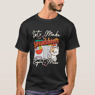 Wirtschaftsprüfer Buchhalter Katzen Buchhalter Ste T-Shirt