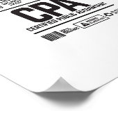 Wirtschaftsprüfer (CPA) Poster (Ecke)