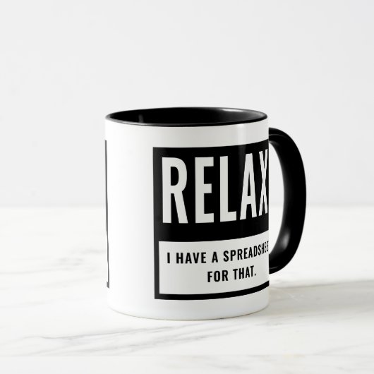 Wirtschaftsprüfer CPA Relax Ich habe dafür eine Ta Tasse (VorderseiteRechts)