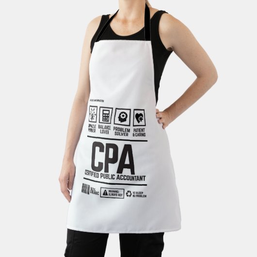 Wirtschaftsprüfer (CPA) Schürze (InSitu)