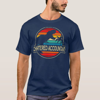 Wirtschaftsprüfer Dinosaurier T-Shirt