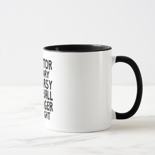 Wirtschaftsprüfer-Fantasie-Fußball-Manager Tasse (Rechts)