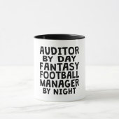 Wirtschaftsprüfer-Fantasie-Fußball-Manager Tasse (Zentrum)