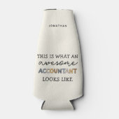 Wirtschaftsprüfer Funny Phantastisch CPA Custom Flaschenkühler (Vorderseite)