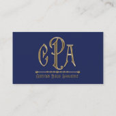 Wirtschaftsprüfer-Gewerbesteuern CPAs Visitenkarte (Rückseite)