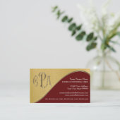 Wirtschaftsprüfer-Gewerbesteuern CPAs Visitenkarte (Stehend Vorderseite)