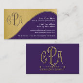 Wirtschaftsprüfer-Gewerbesteuern CPAs Visitenkarte (Vorne/Hinten)