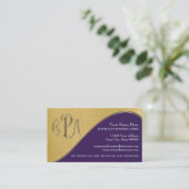 Wirtschaftsprüfer-Gewerbesteuern CPAs Visitenkarte (Stehend Vorderseite)