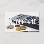 Wirtschaftsprüfer I Visitenkarte (Rückseite)