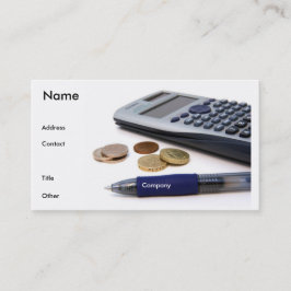 Wirtschaftsprüfer I Visitenkarte