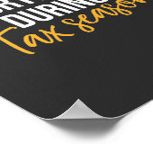 Wirtschaftsprüfer in der Steuersaison Poster (Ecke)