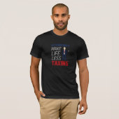 Wirtschaftsprüfer machen den T - Shirt für das Leb (Vorne ganz)