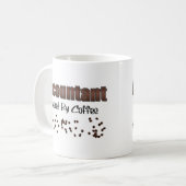 Wirtschaftsprüfer mit Kaffee Kaffeetasse (Vorderseite Links)