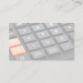 Wirtschaftsprüfer - Moderne, einfache Visitenkarte (Rückseite)