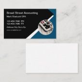 Wirtschaftsprüfer Moderne klassische Visitenkarten Visitenkarte (Vorne/Hinten)