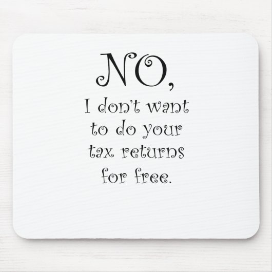 Wirtschaftsprüfer Mousepad (Vorne)